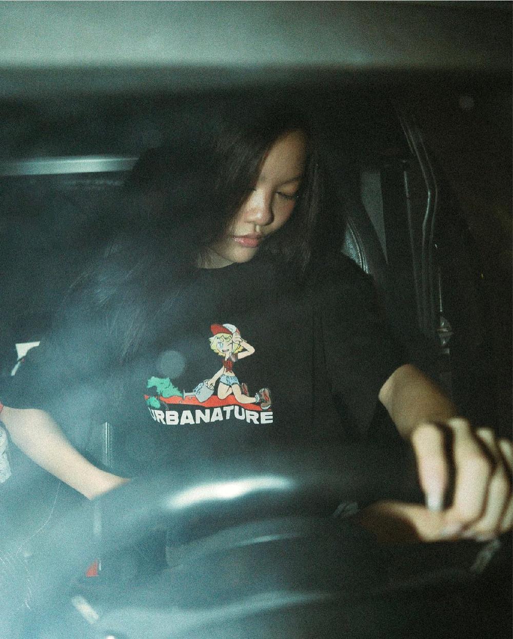 urbanature T-shirt- Black Rebajas de fin de temporada
