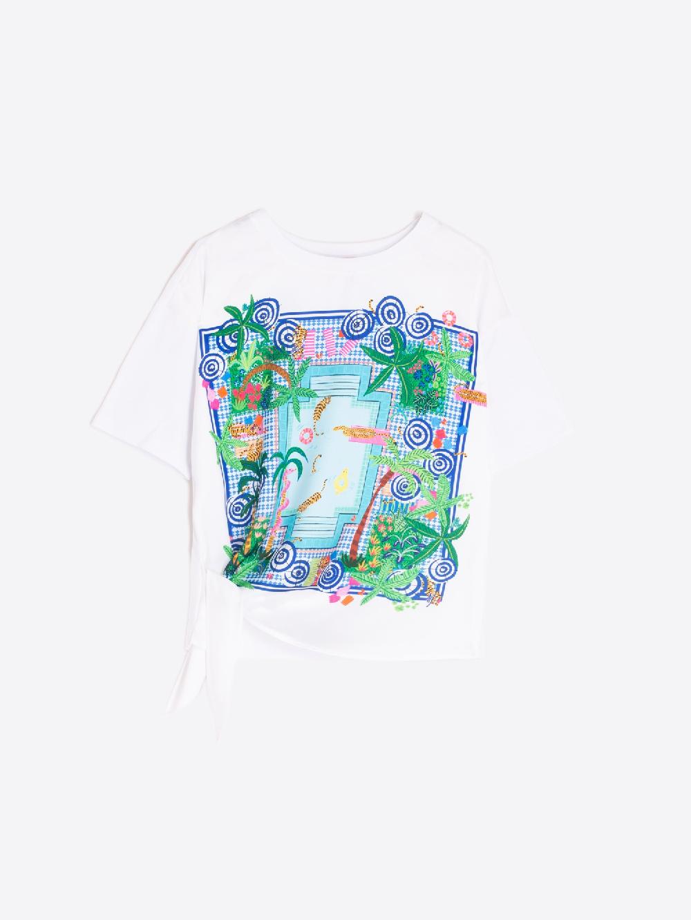 vilagallo CAMISETA NUDO PISCINA
