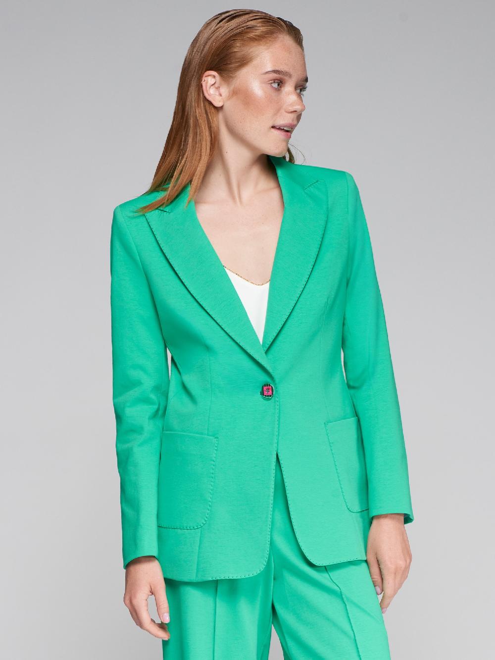 vilagallo CHAQUETA PUNTO ROMA VERDE