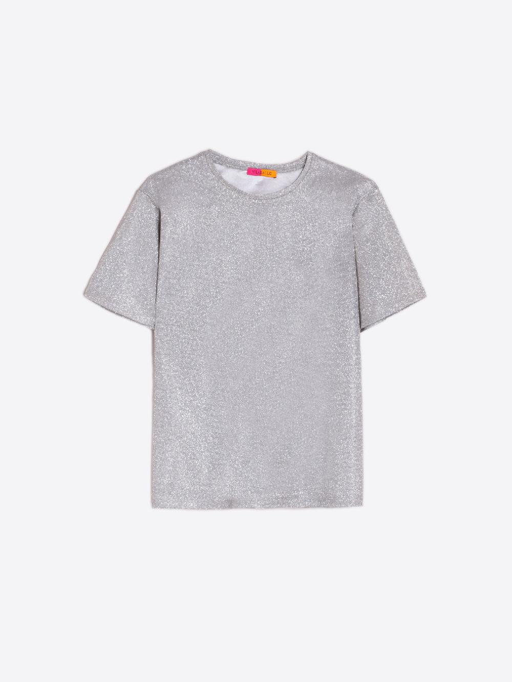 vilagallo CAMISETA FLUIDA PLATA Descuento
