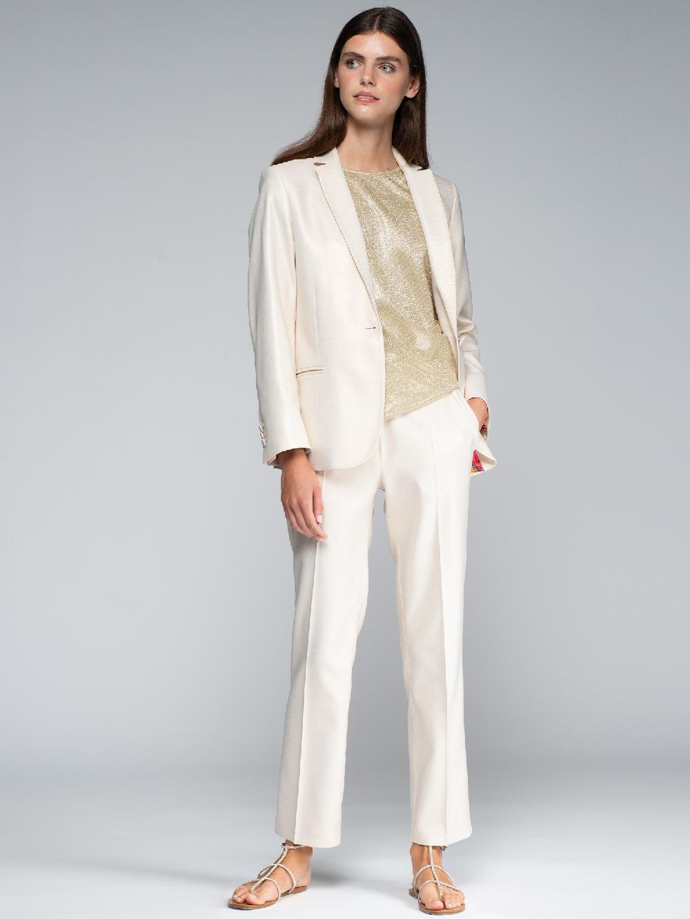vilagallo PANTALON TRAJE DORADO Tienda