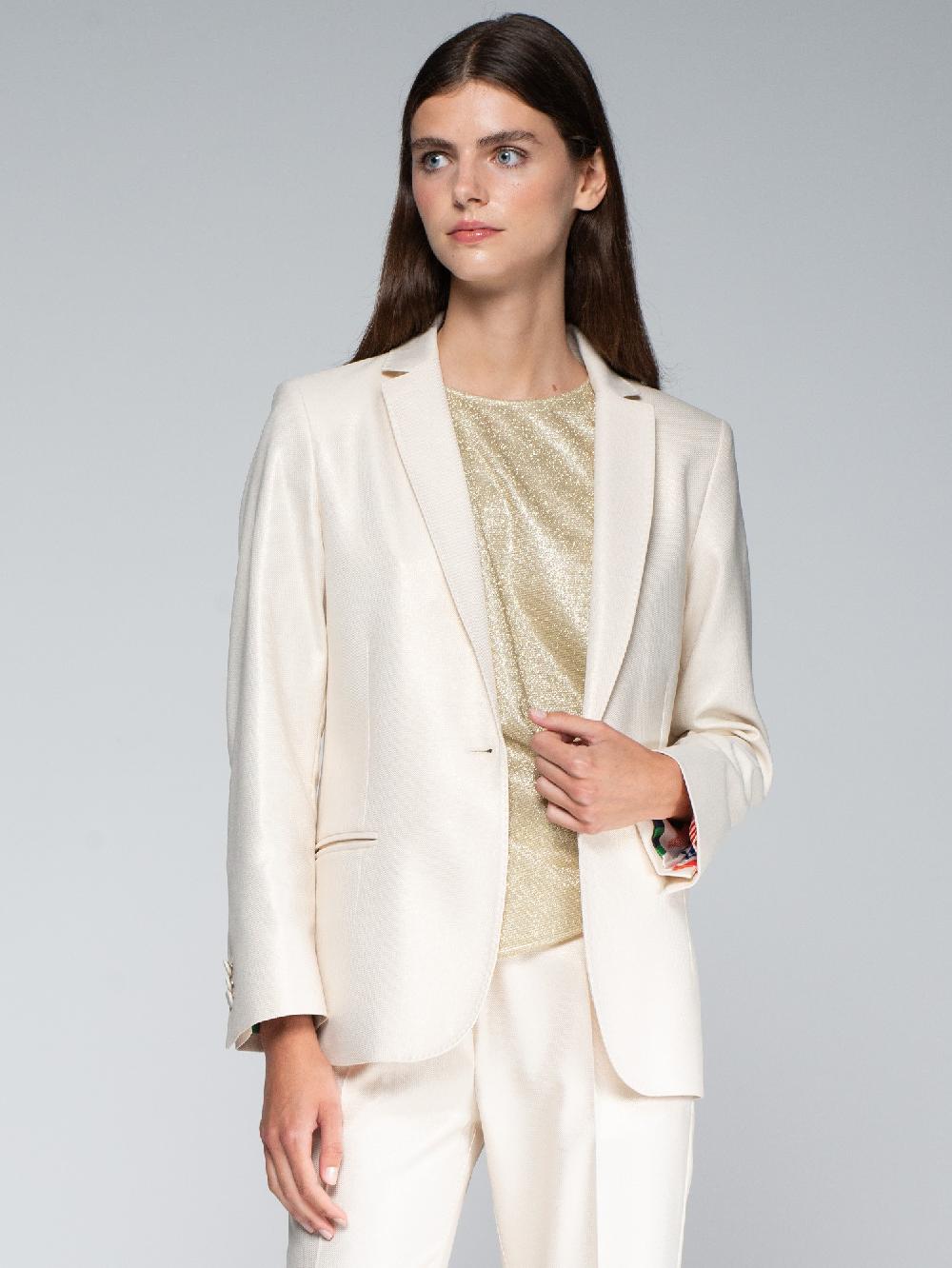 vilagallo CHAQUETA TRAJE DORADO Tienda