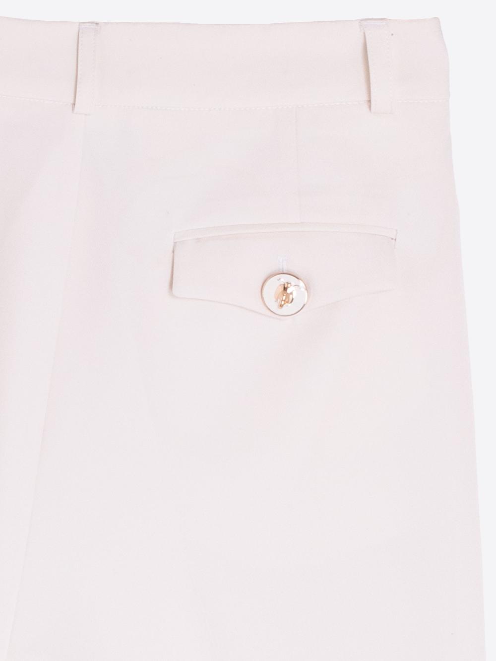 vilagallo PANTALON CREP BLANCO En oferta