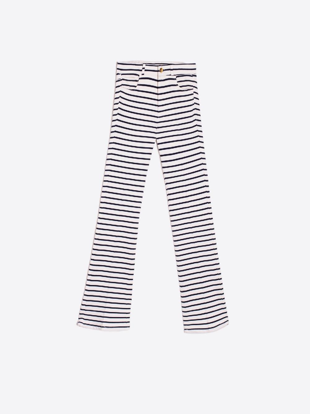 vilagallo PANTALON PUNTO RAYA MARINERA Última moda