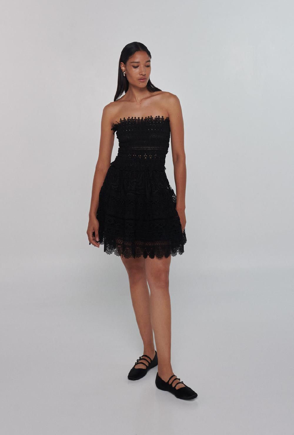waimari VALLARTA DRESS BLACK Promoción por tiempo limitado