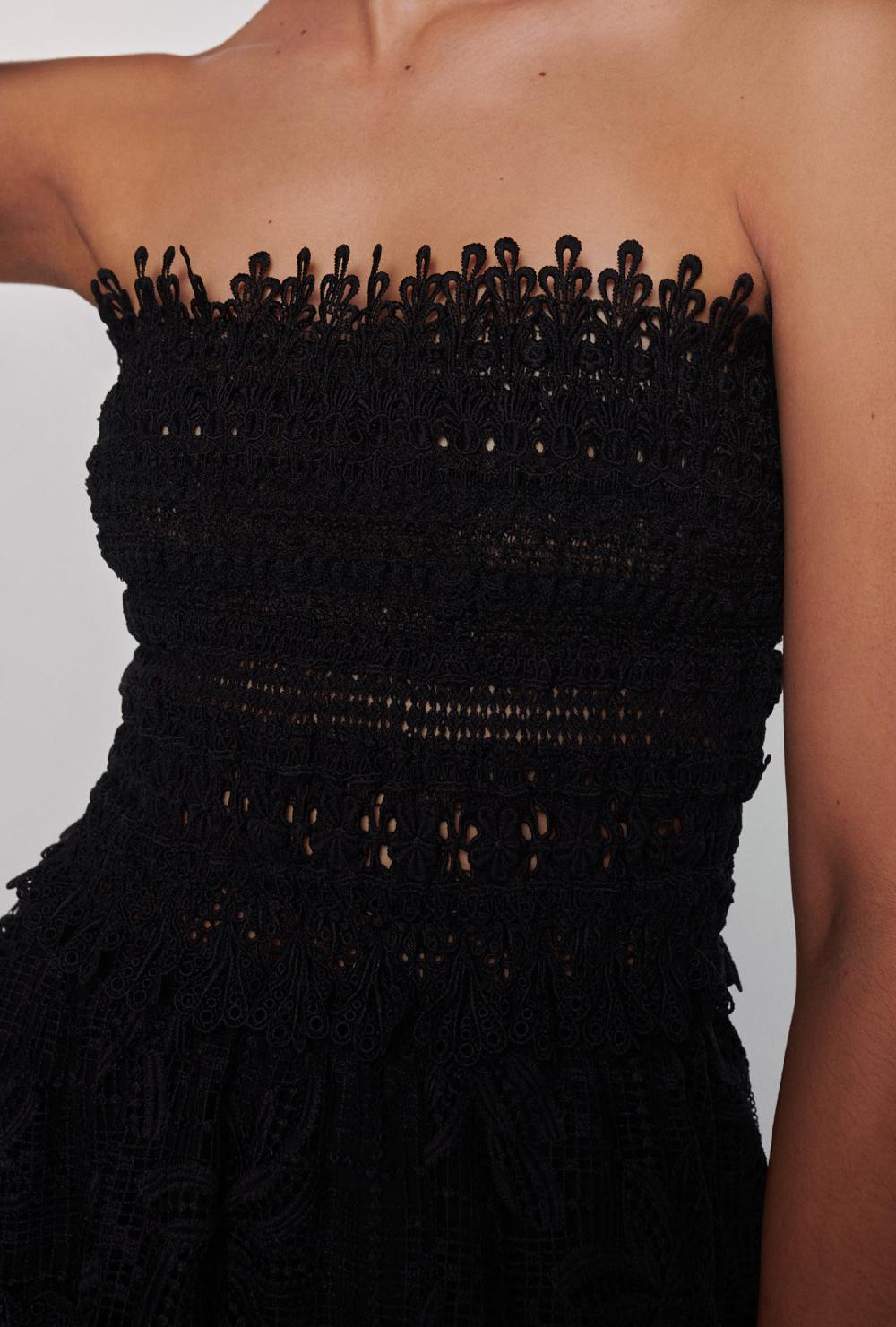 waimari VALLARTA DRESS BLACK Promoción por tiempo limitado