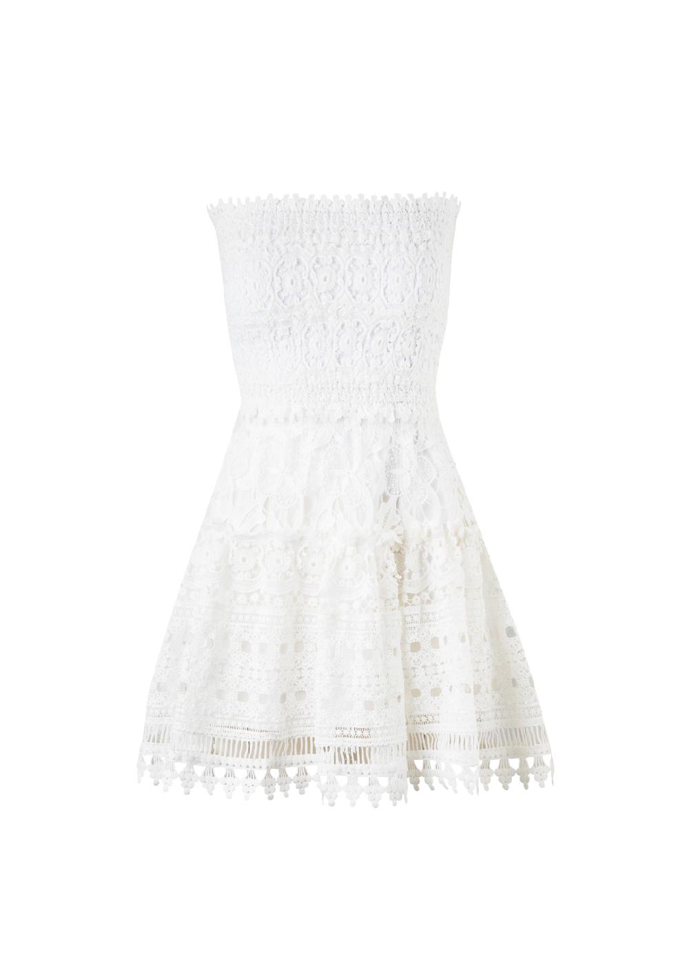waimari VALLARTA DRESS WHITE Solo hoy