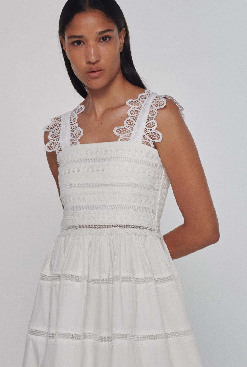 waimari KATE DRESS WHITE Promoción trimestral