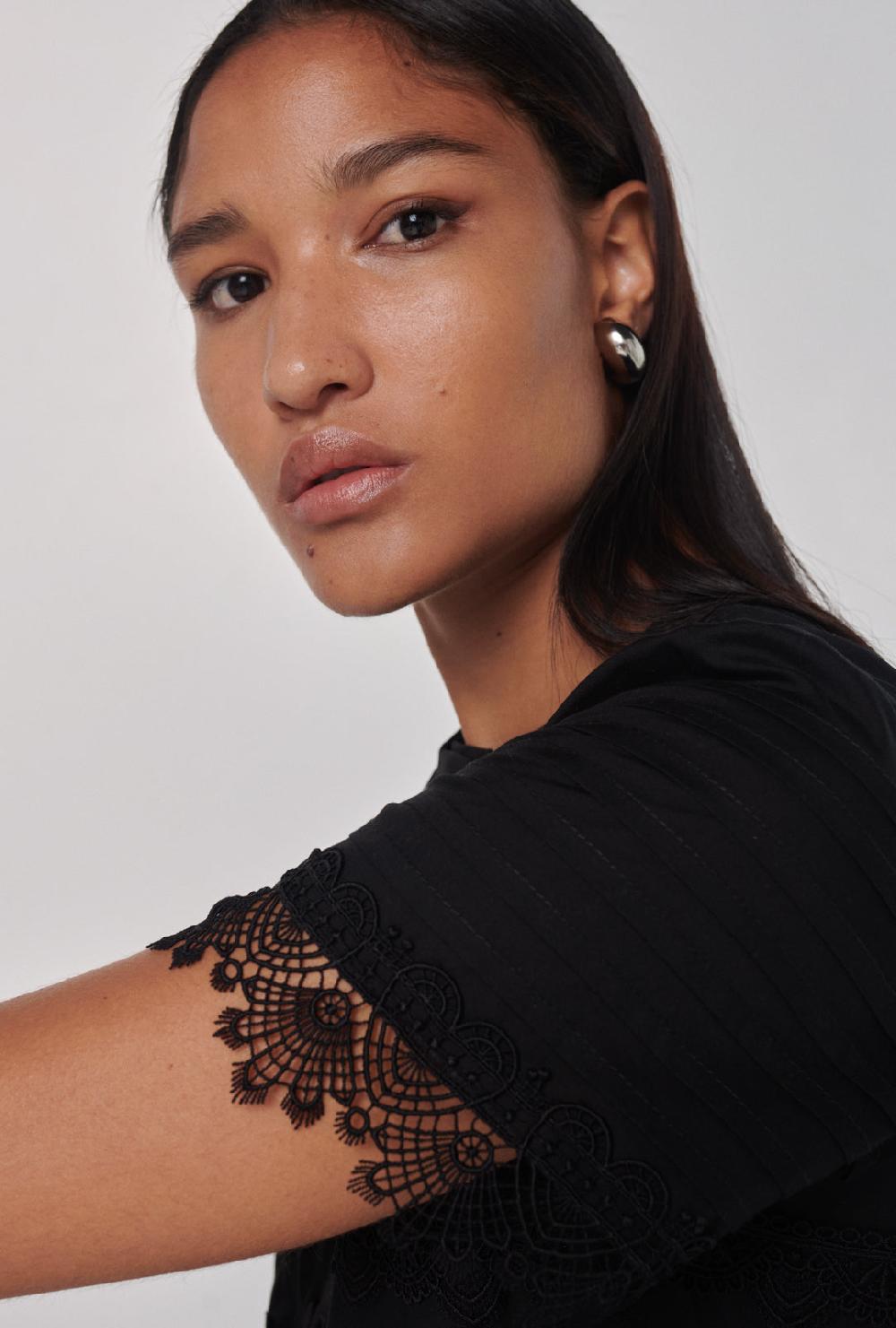 waimari CAMILA DRESS BLACK Grandes descuentos