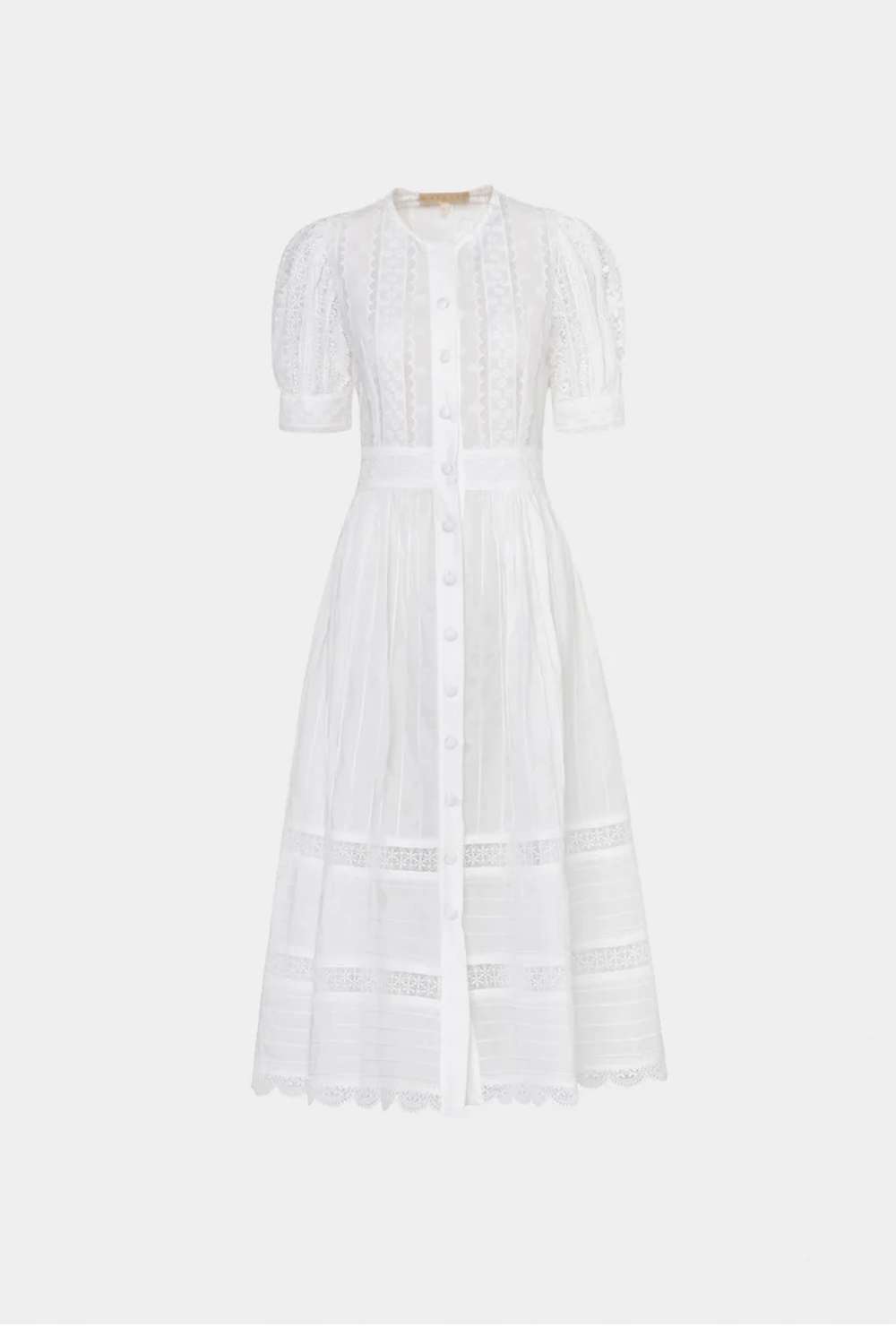 waimari JULIETTE MAXI DRESS WHITE Tienda de fábrica