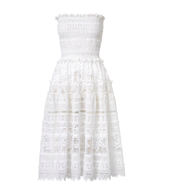 waimari VALLARTA MIDI DRESS WHITE Última moda