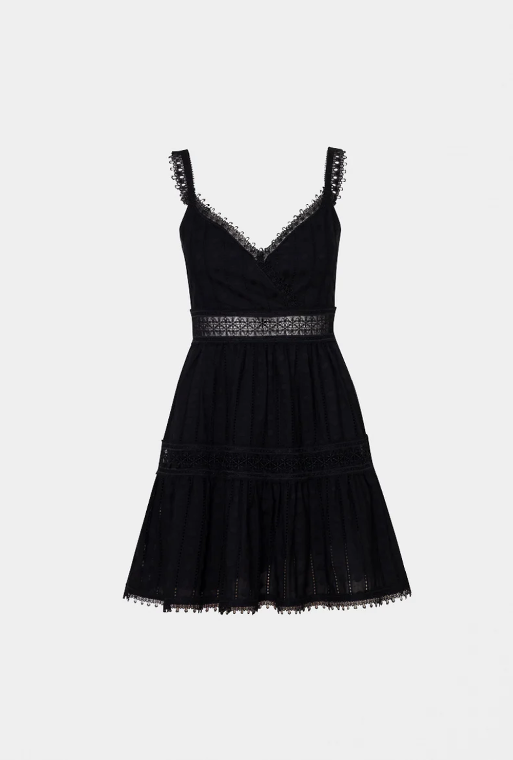 waimari BELLA MINI DRESS BLACK Ofertas especiales