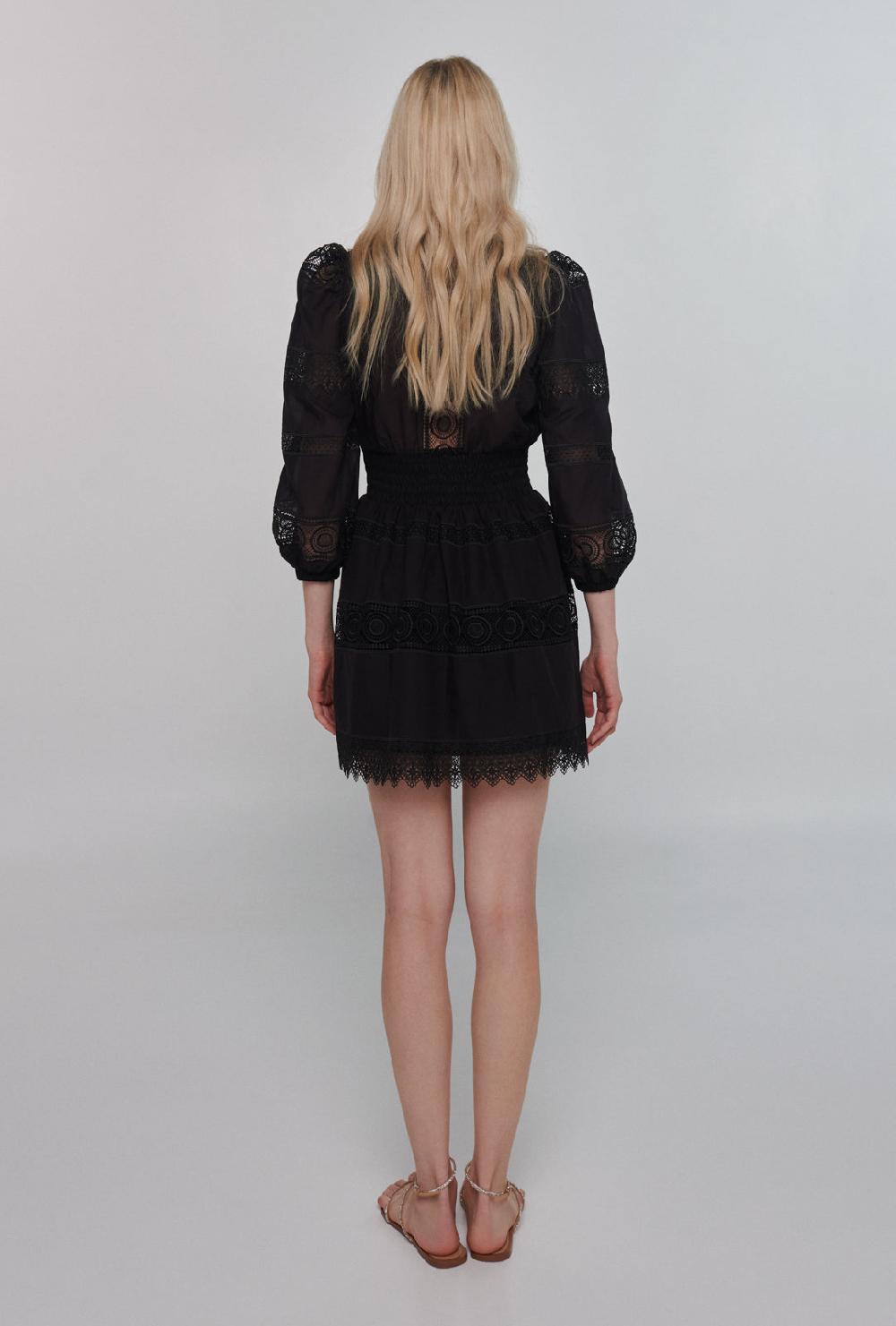 waimari MAR DE PLATA DRESS BLACK 2025
