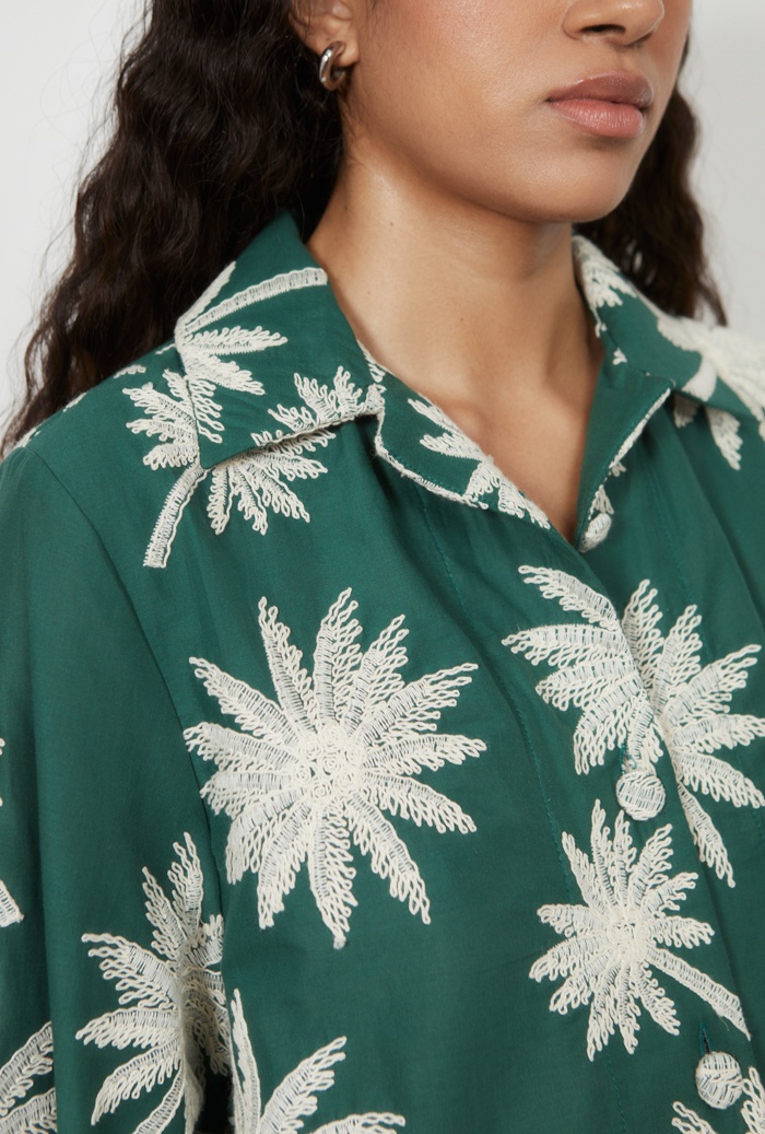 waimari TAYRONA JACKET GREEN Gran oferta