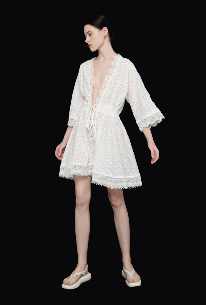 waimari OXANA KIMONO WHITE Envío gratis