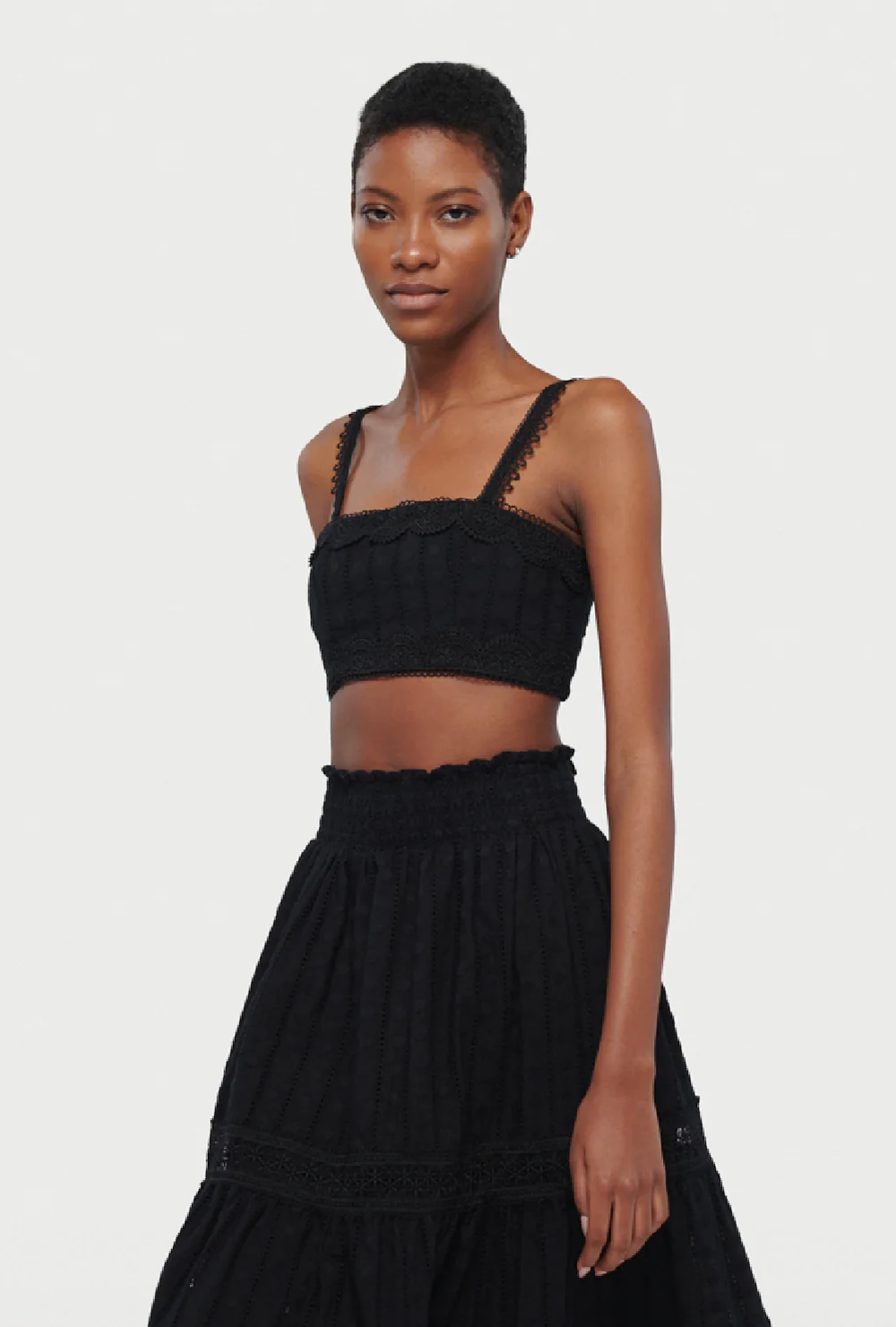 waimari ANGELA MAXI SKIRT BLACK Solo hoy