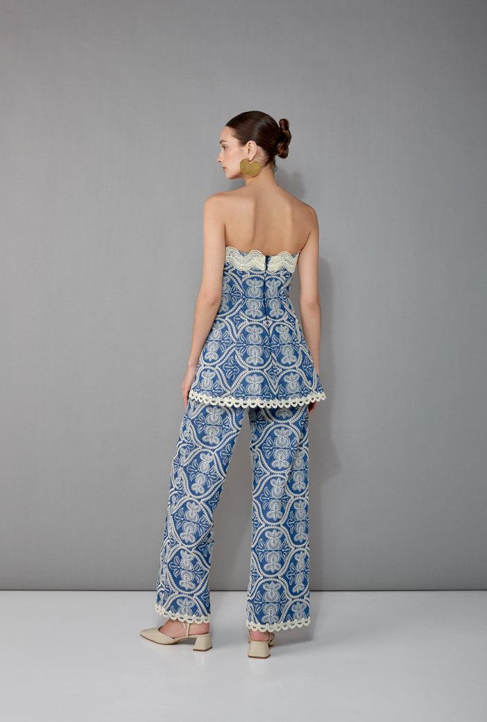 waimari JOYCE TOP DENIM Promoción trimestral