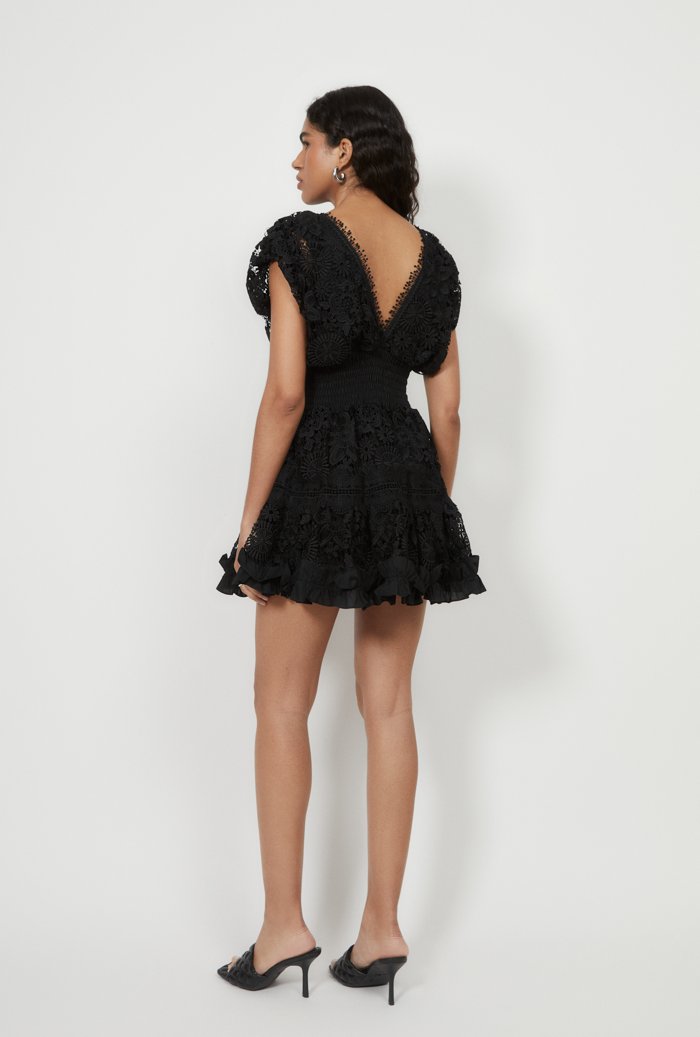 waimari MORANA DRESS BLACK Grandes descuentos
