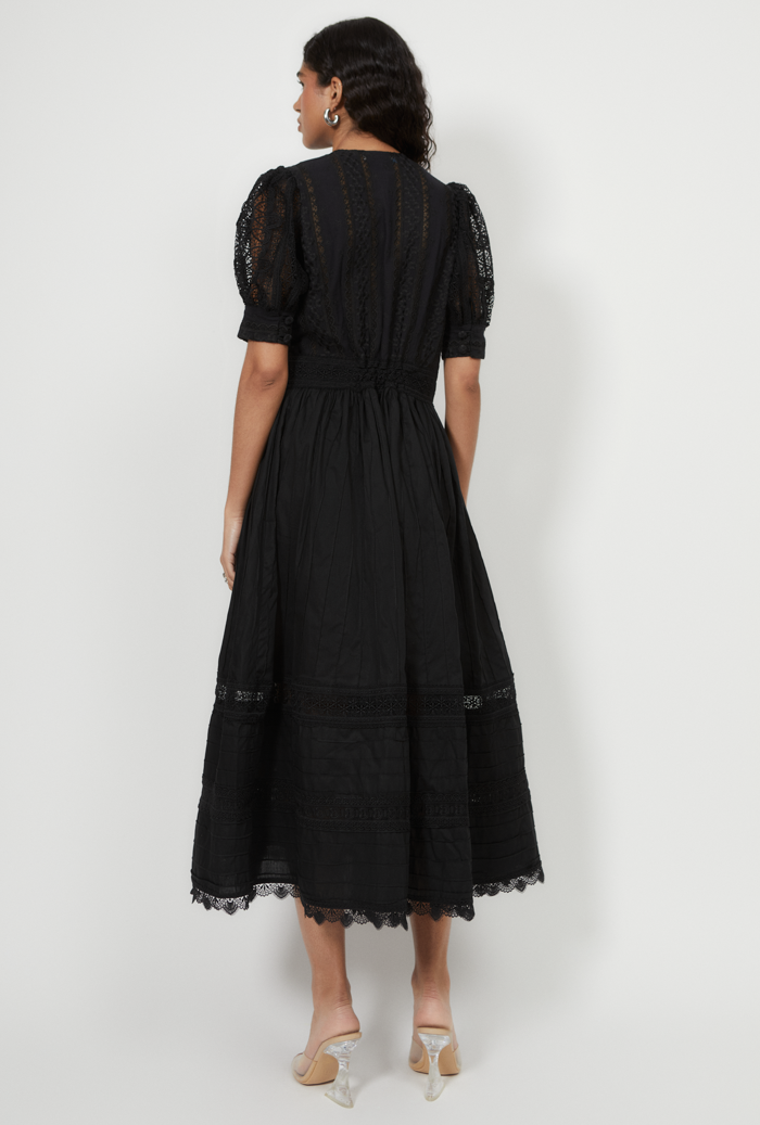 waimari JULIETTE MAXI DRESS BLACK Última moda