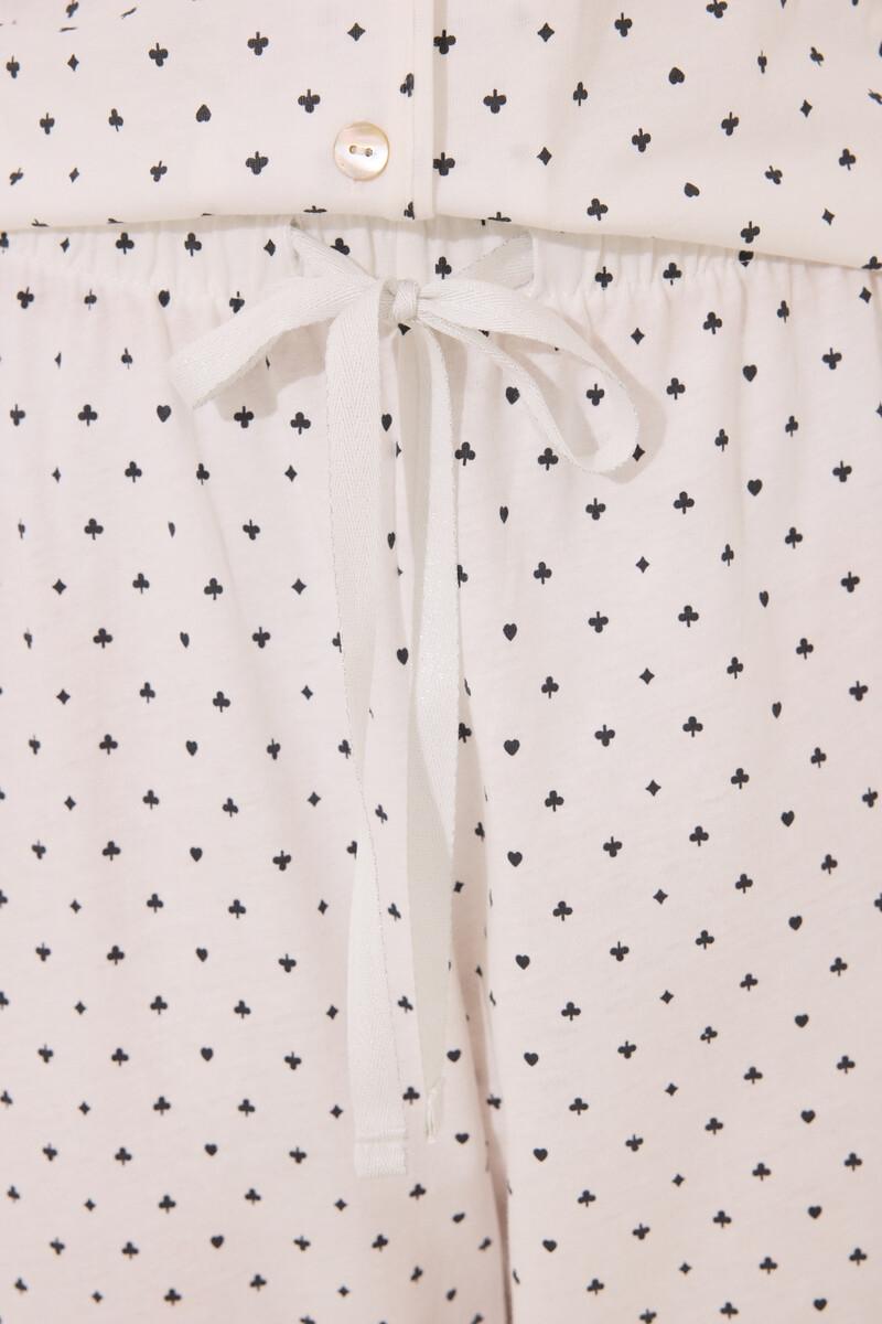 women'secret Pijama camisero algodón topos Snoopy Promoción por tiempo limitado