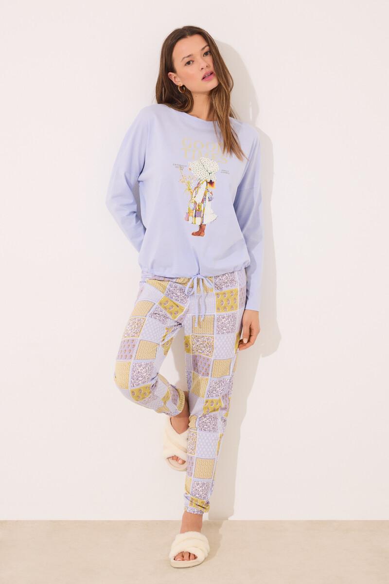 women'secret Pijama largo 100% algodón print "Holly Hobbie" Oferta especial de fábrica