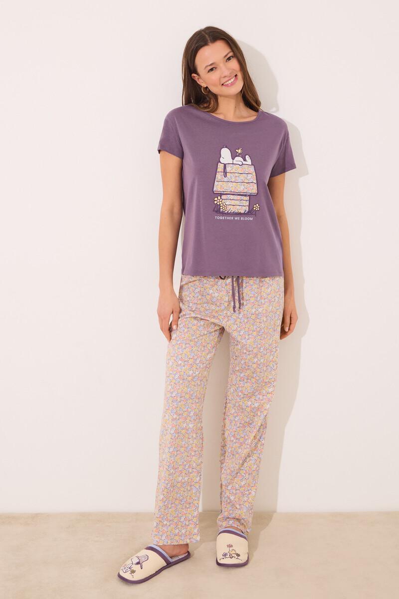 women'secret Pijama manga corta 100% algodón print Snoopy Devoluciones gratuitas