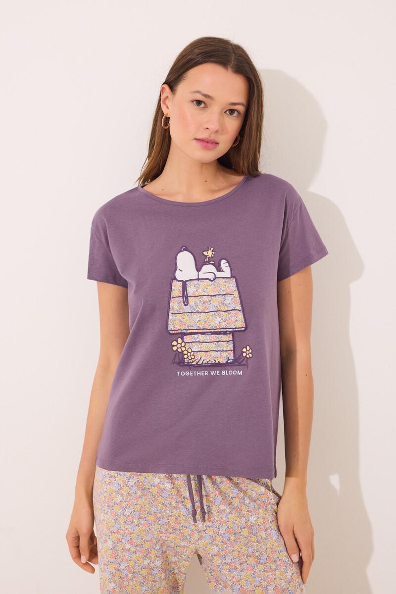 women'secret Pijama manga corta 100% algodón print Snoopy Devoluciones gratuitas