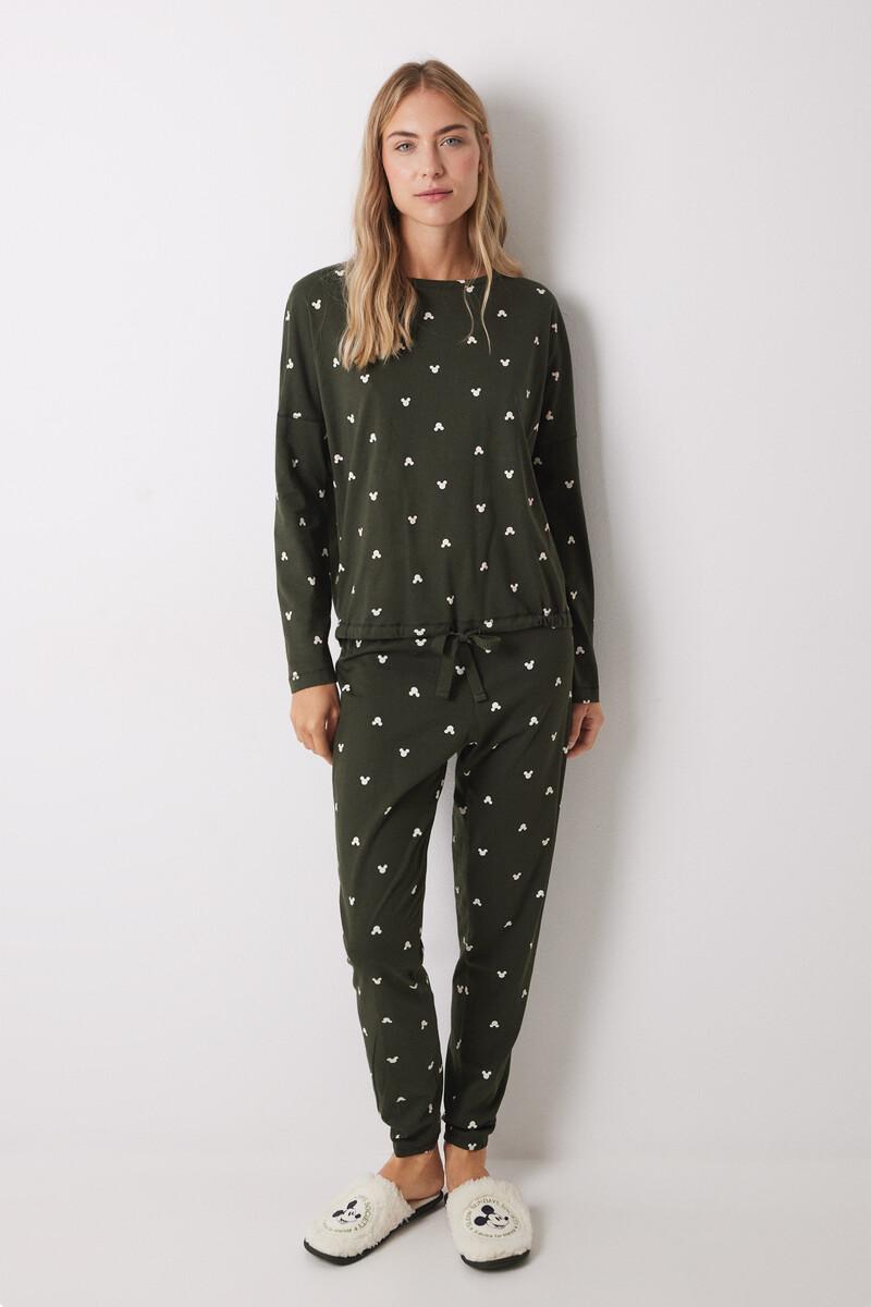 women'secret Pijama largo algodón logo Mickey Mouse En oferta