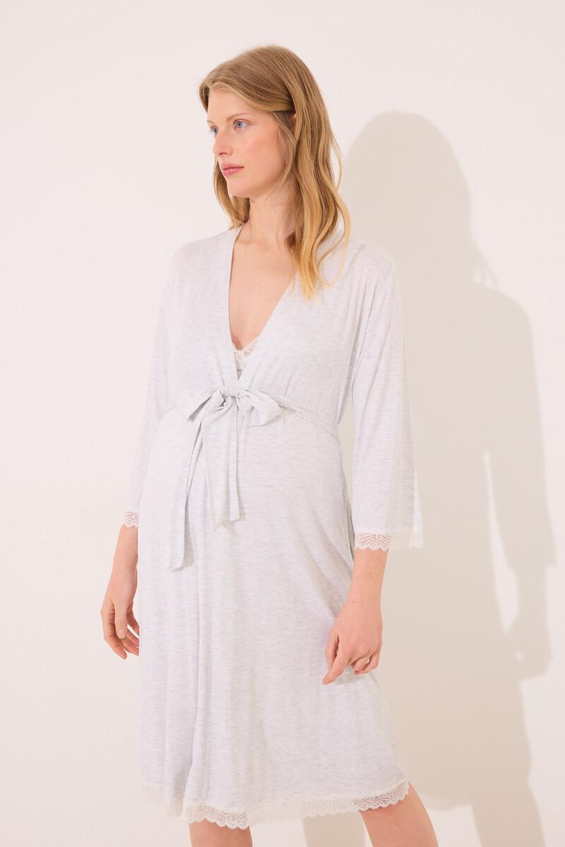 women'secret Bata midi "maternity" soft touch gris