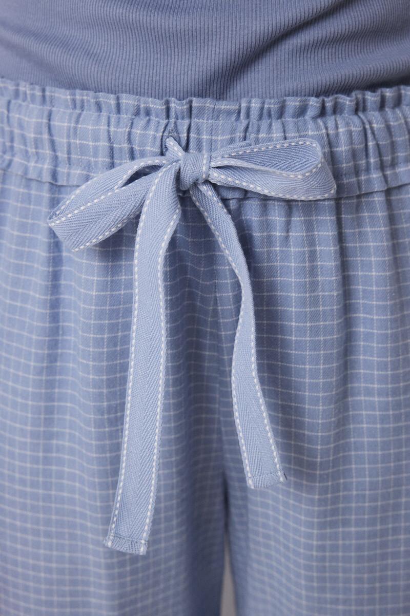women'secret Pantalón largo cargo estampado cuadros Descuentos del mes