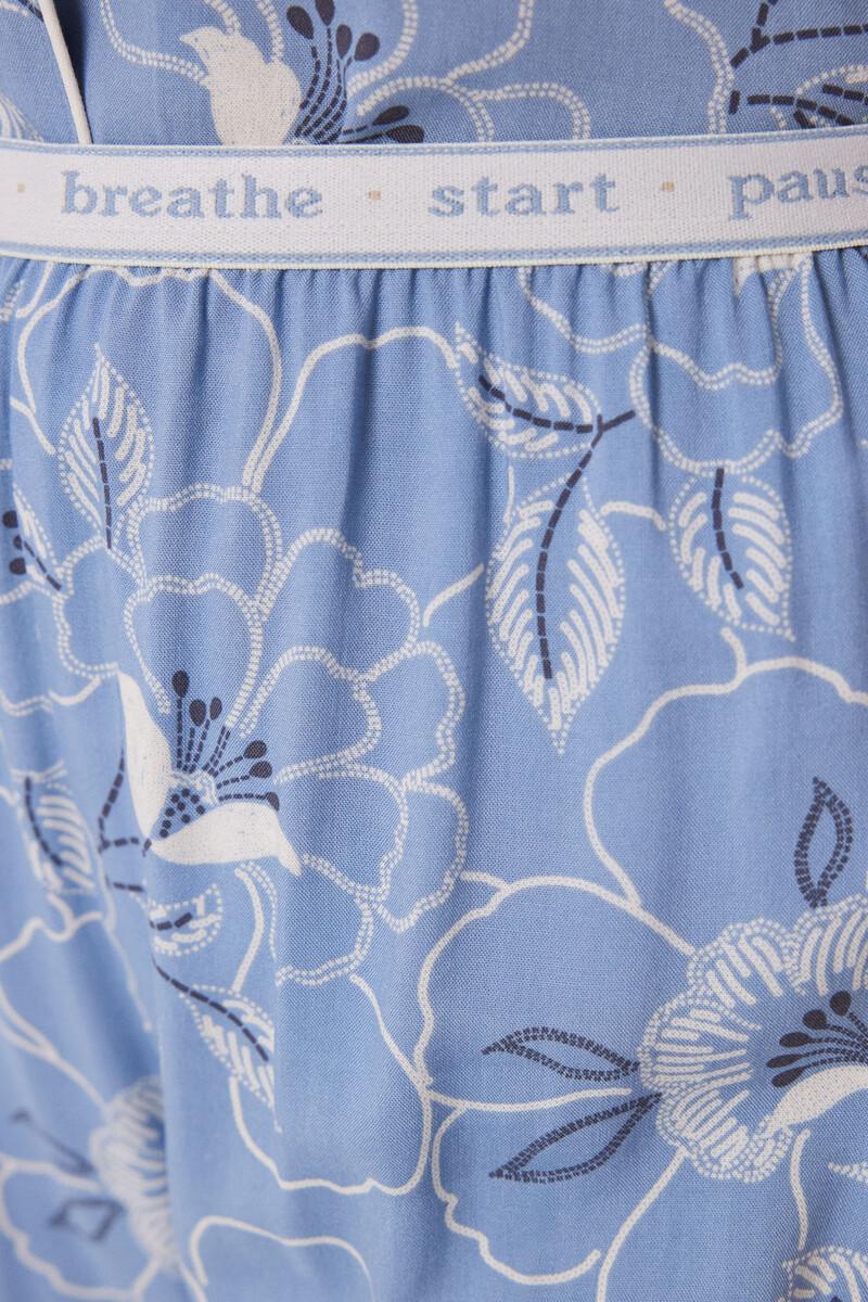 women'secret Pijama camisero viscosa flores Ventas relámpago