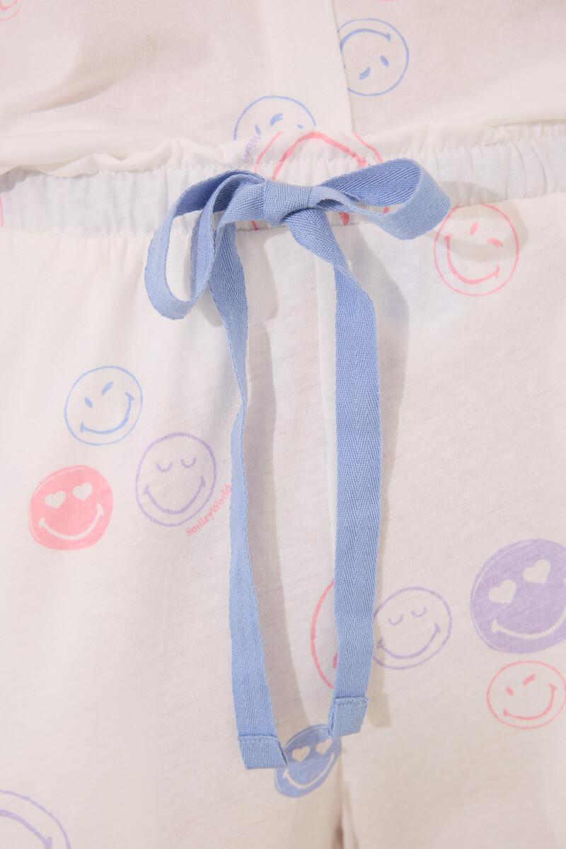 women'secret Pijama camisero 100% algodón Smiley Rebajas top