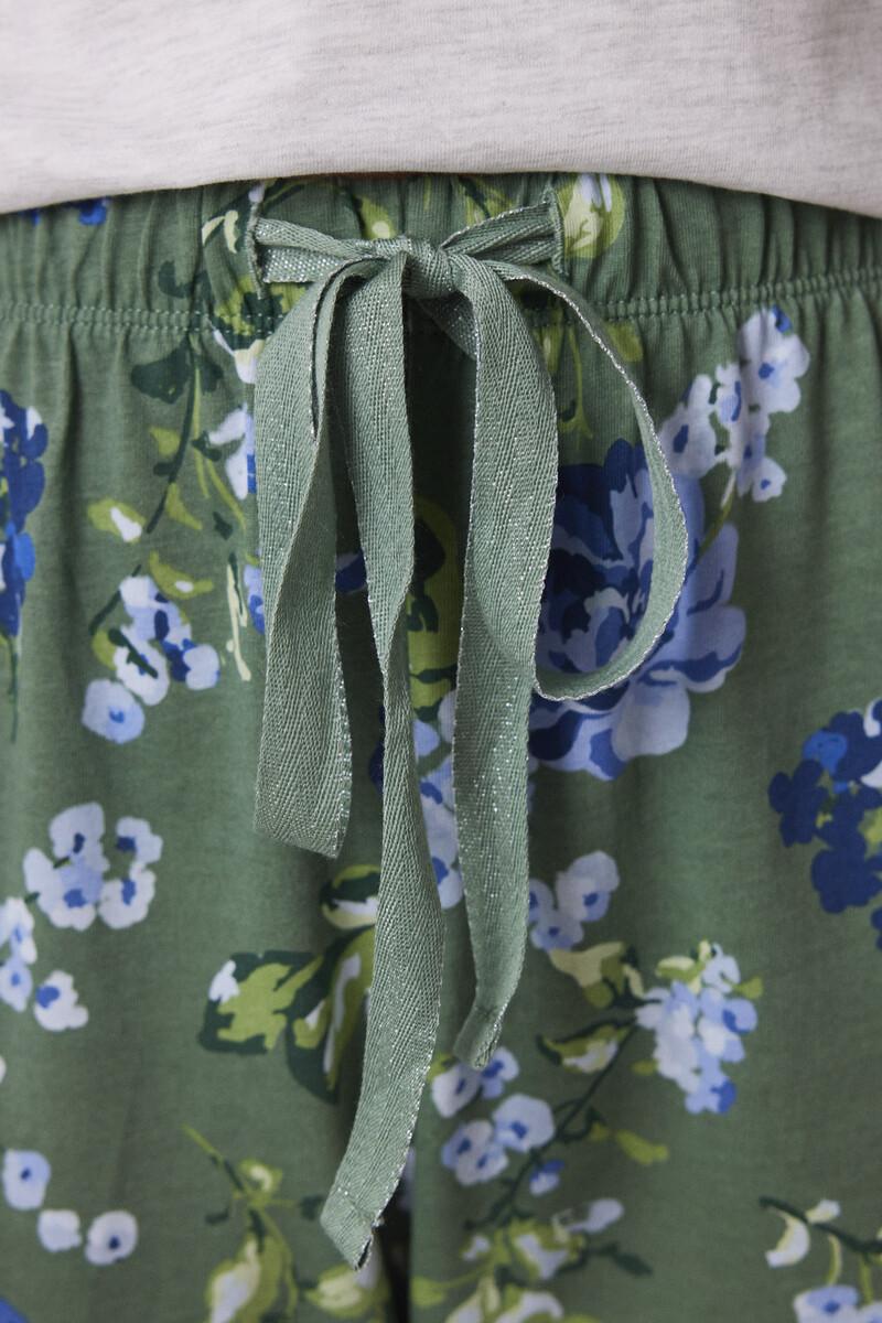women'secret Pijama largo 100% algodón estampado flores Envío gratis