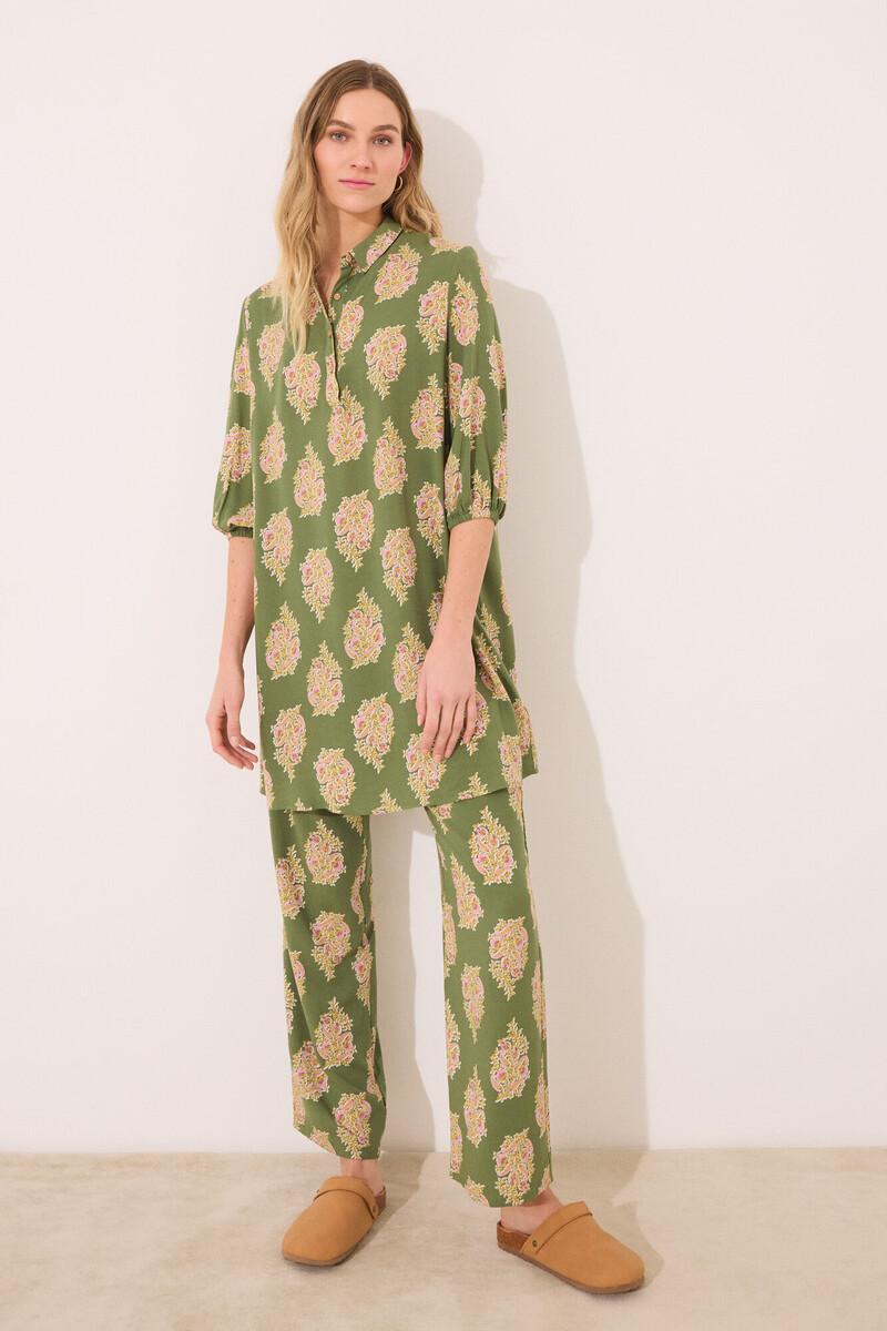 women'secret Camisola viscosa estampado allover Último día