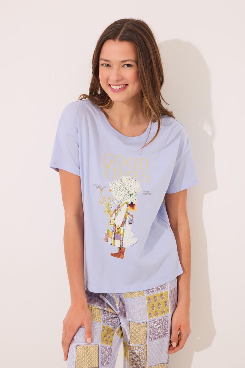 women'secret Pijama Capri 100% algodón print "Holly Hobbie" Descuentos del mes