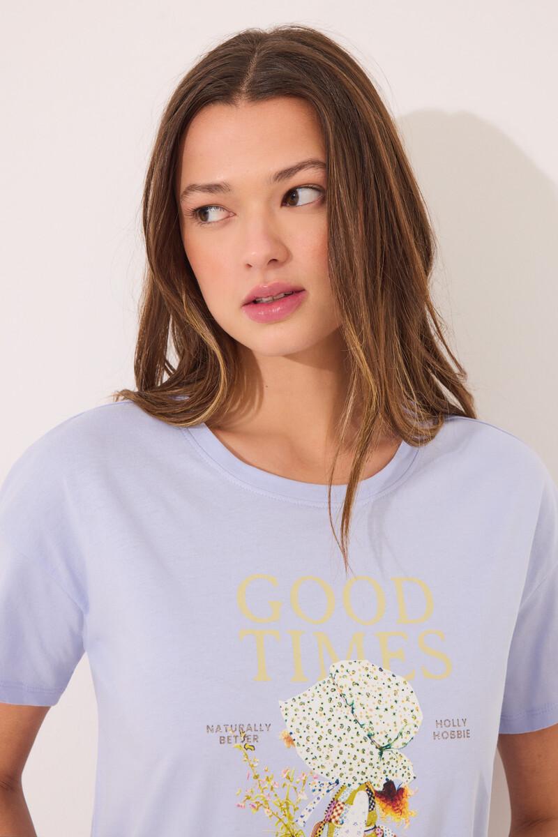 women'secret Pijama Capri 100% algodón print "Holly Hobbie" Descuentos del mes