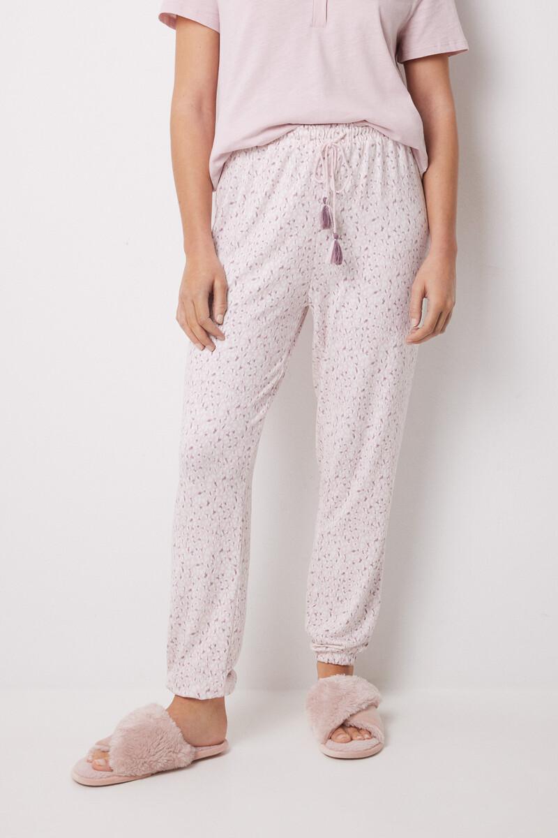 women'secret Pantalón skinny súper soft animal print Rebajas de fin de temporada