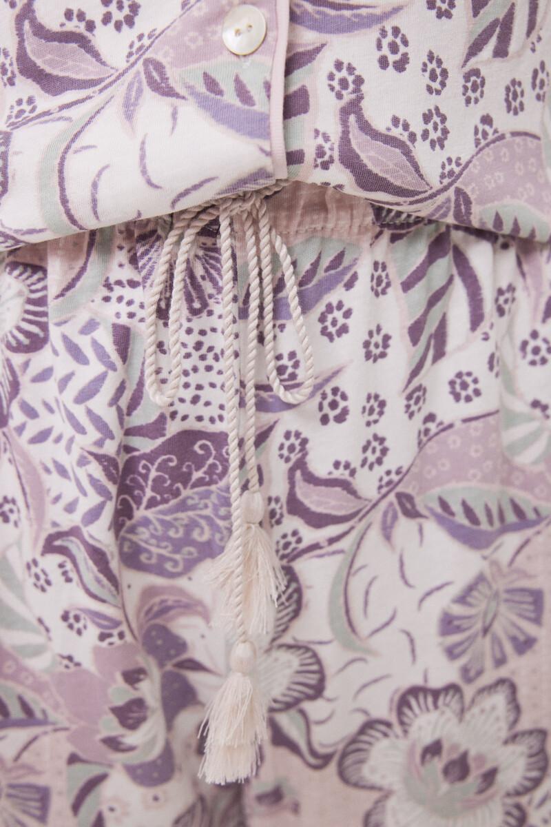 women'secret Pijama camisero 100% algodón flores En línea