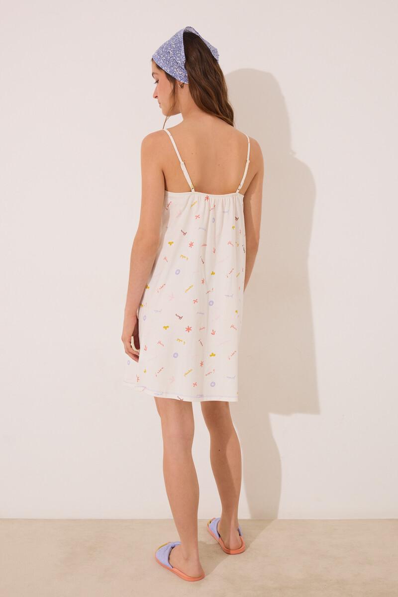 women'secret Camisón midi 100% algodón estampado “J´ADORE” Outlet