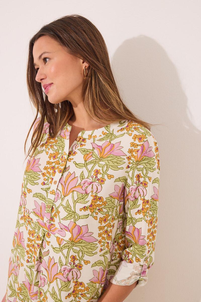 women'secret Camisola viscosa estampado flores Envío gratis