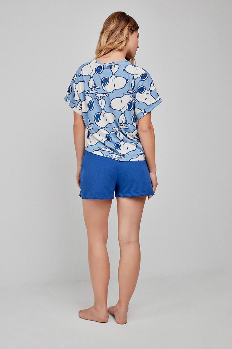 women'secret Pijama corto estampado Snoopy Tienda