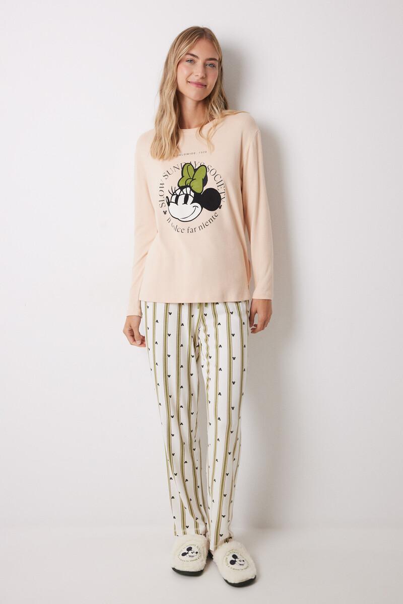 women'secret Pijama largo Minnie manga larga Solo queda un día