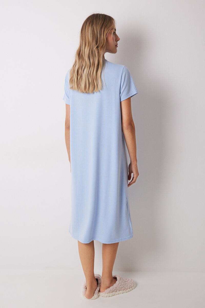 women'secret Camisón midi canalé rayas Snoopy Descuentos del mes