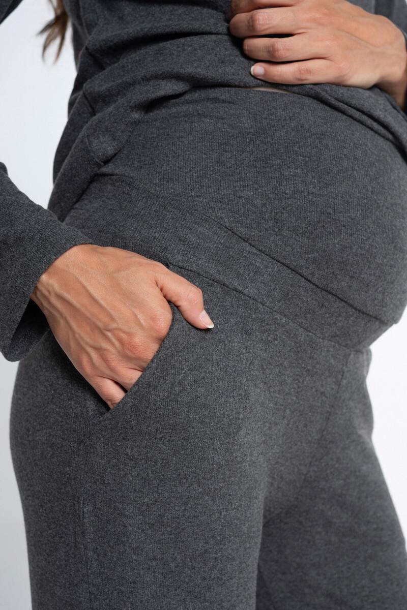 women'secret Pijama largo premamá de canalé con capucha Ventas relámpago
