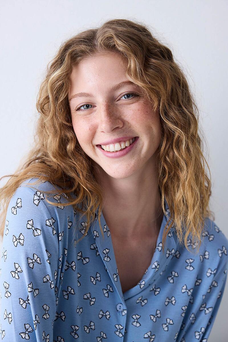 women'secret Conjunto de pijama camisero largo Envío gratis
