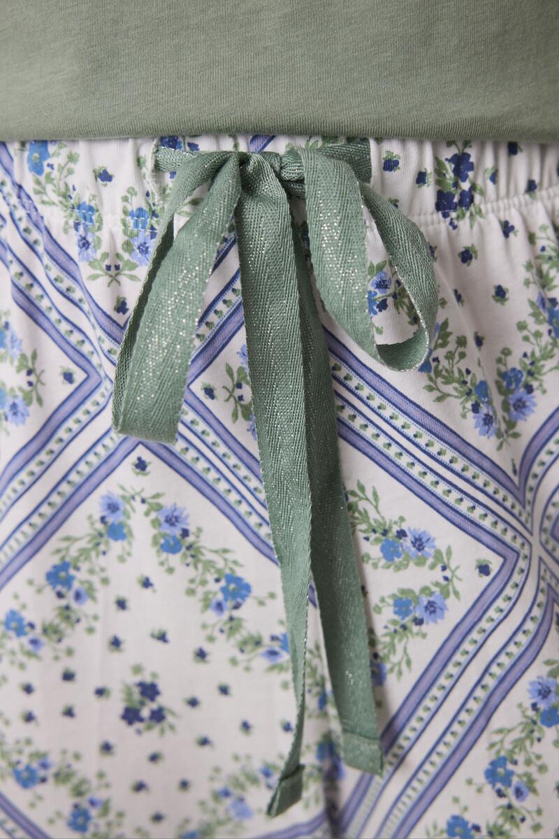 women'secret Pijama 100% algodón estampado pañuelo COMPRAR AHORA