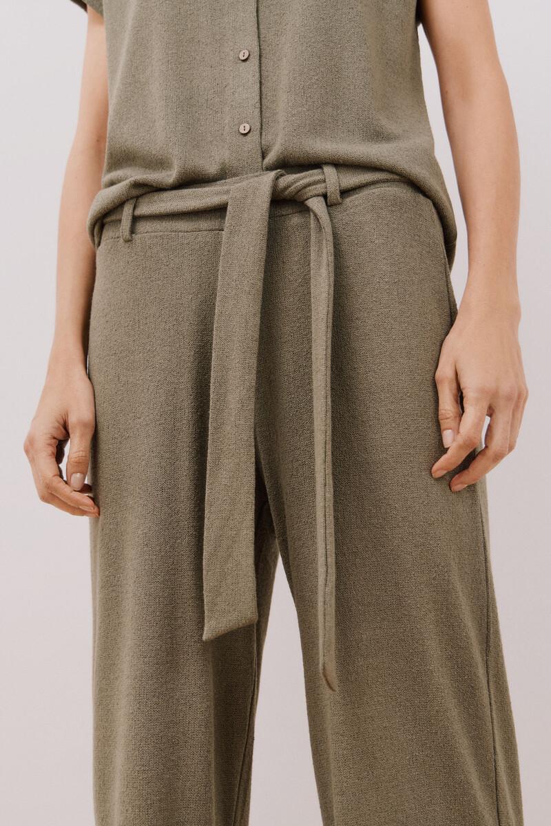women'secret Pantalón punto cinturón Promoción trimestral