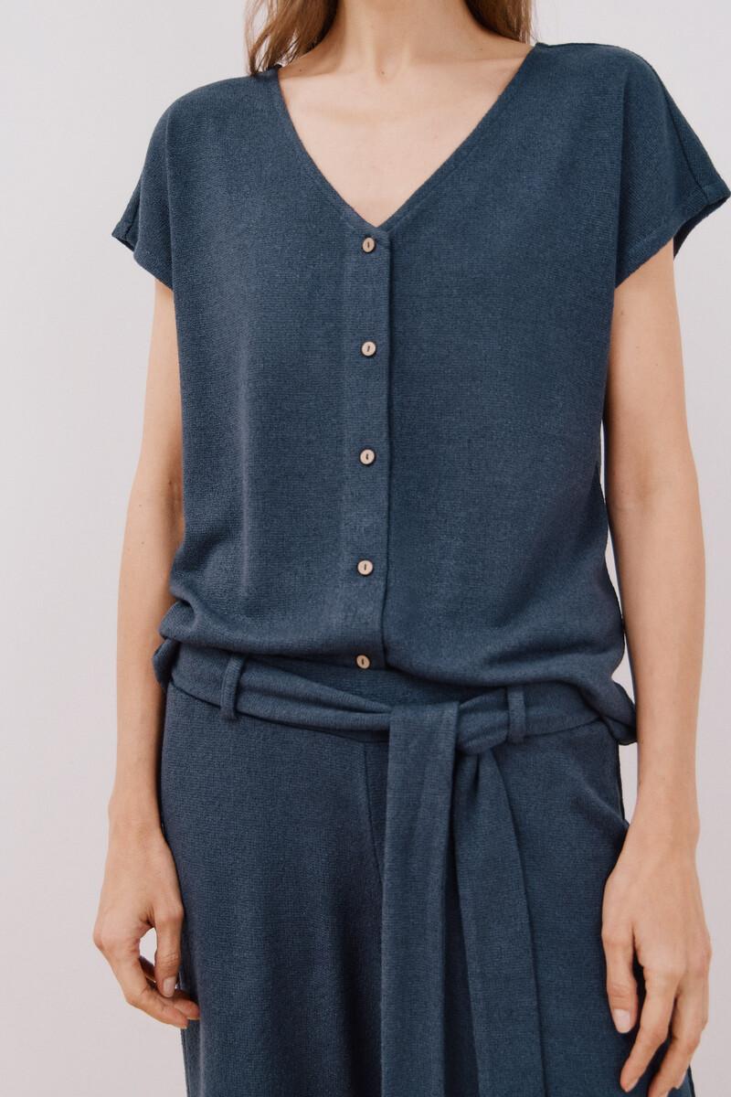 women'secret Camiseta aspecto rústico con botones Solo queda un día