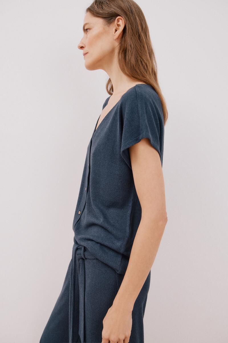 women'secret Camiseta aspecto rústico con botones Solo queda un día
