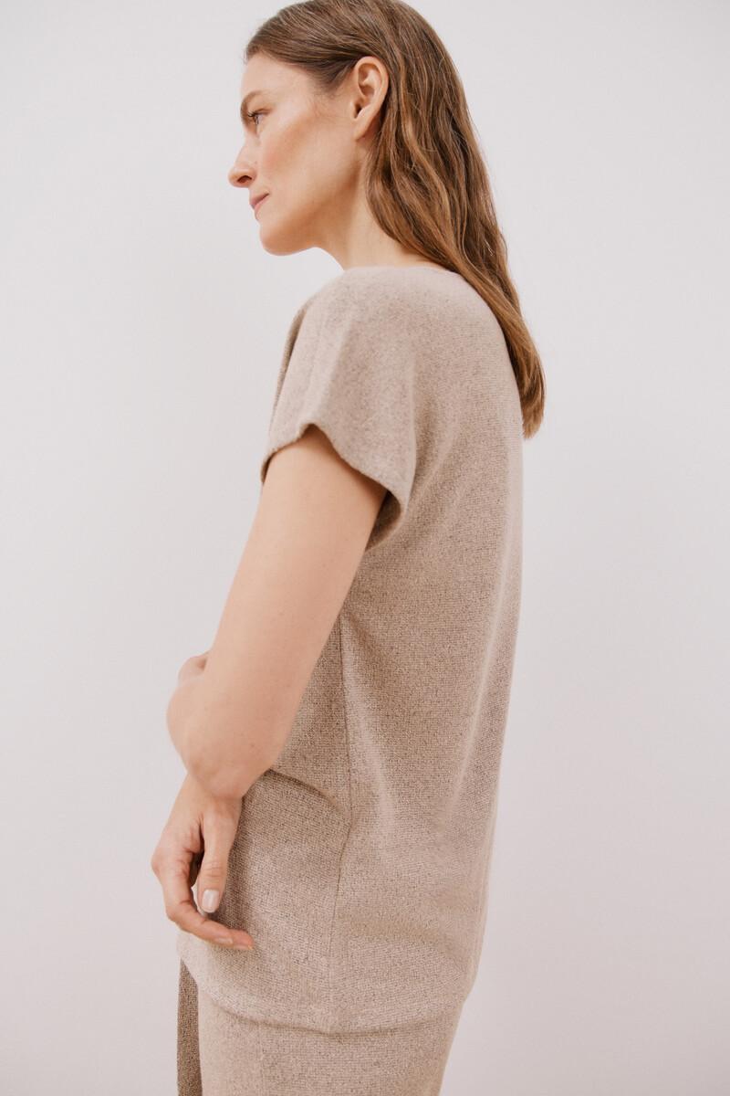 women'secret Camiseta aspecto rústico con botones Superdescuento
